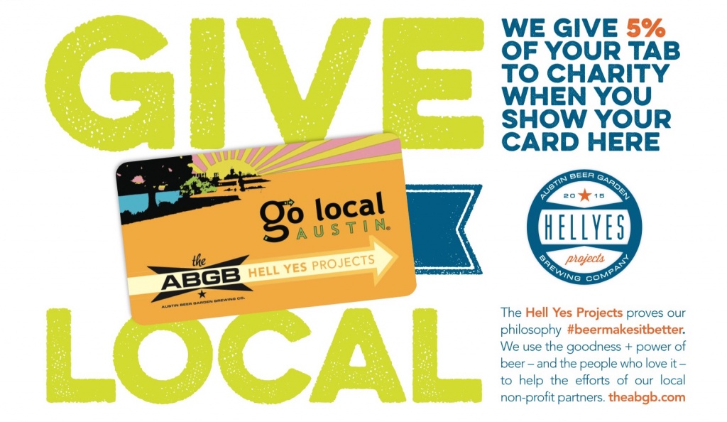 The ABGB & The Go Local Card Team Up For The Give Local Program The ABGB